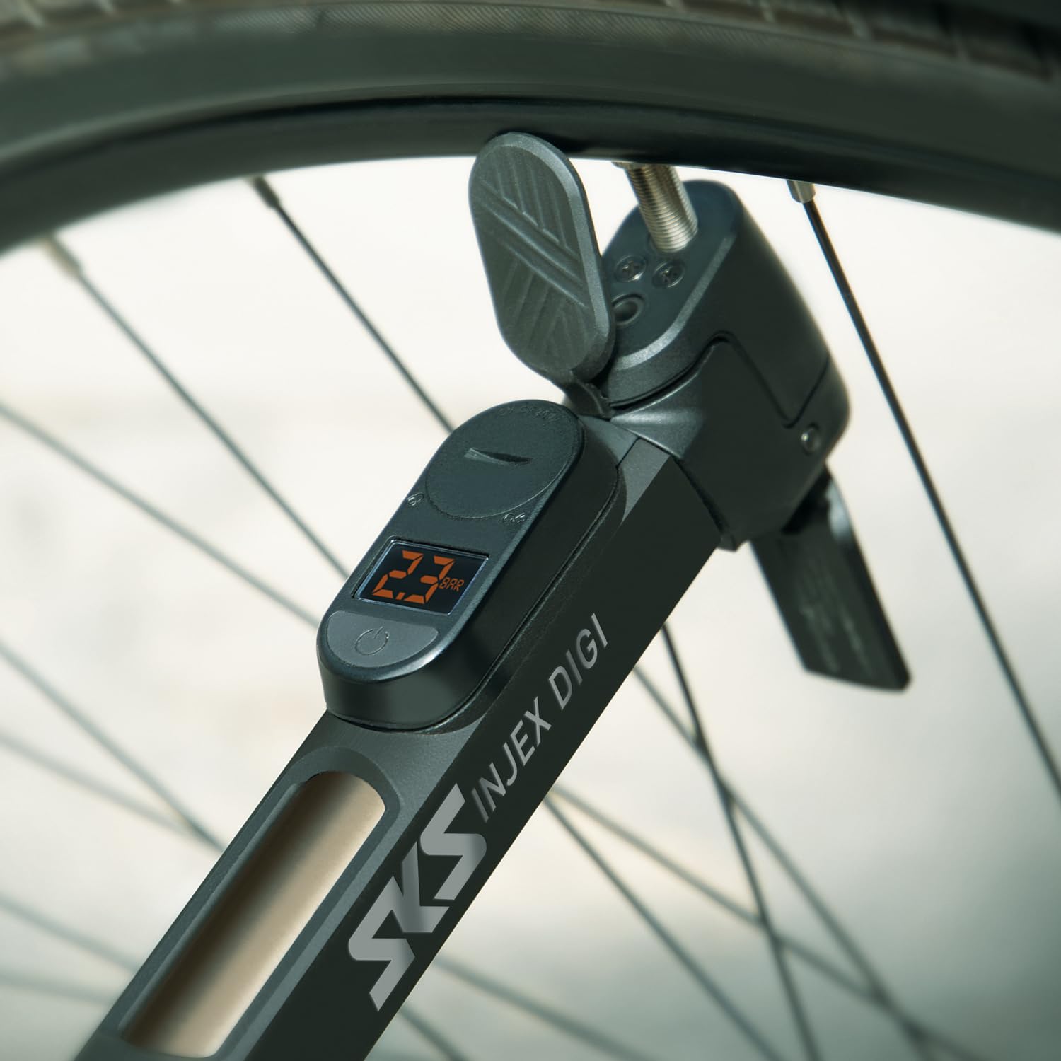 sks-germany-injex-digi-fahrradpumpe-mit-digitalmanometer-und-teleskop image 2