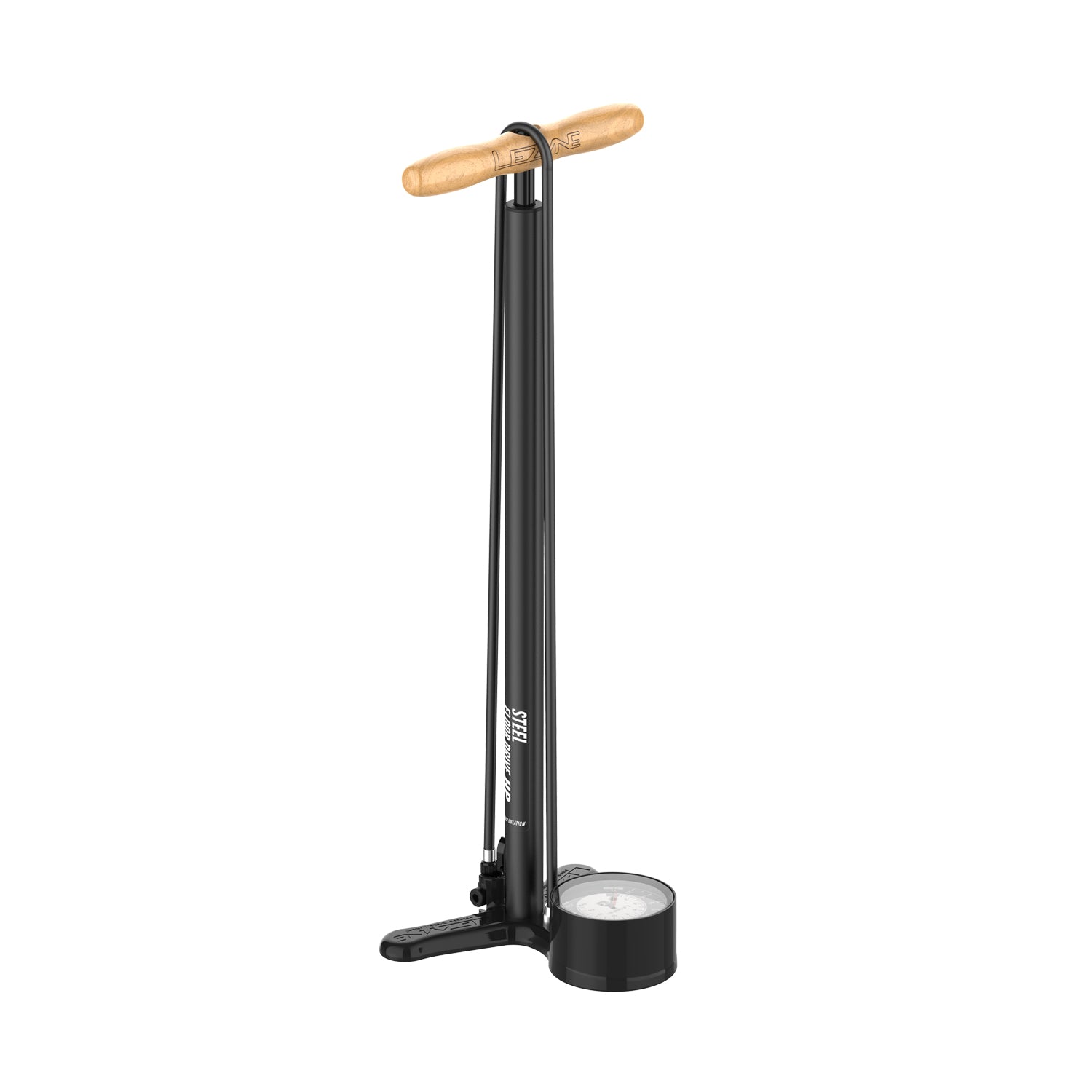 lezyne-steel-floor-drive-3-5-standpumpe-multi-chuck image 1