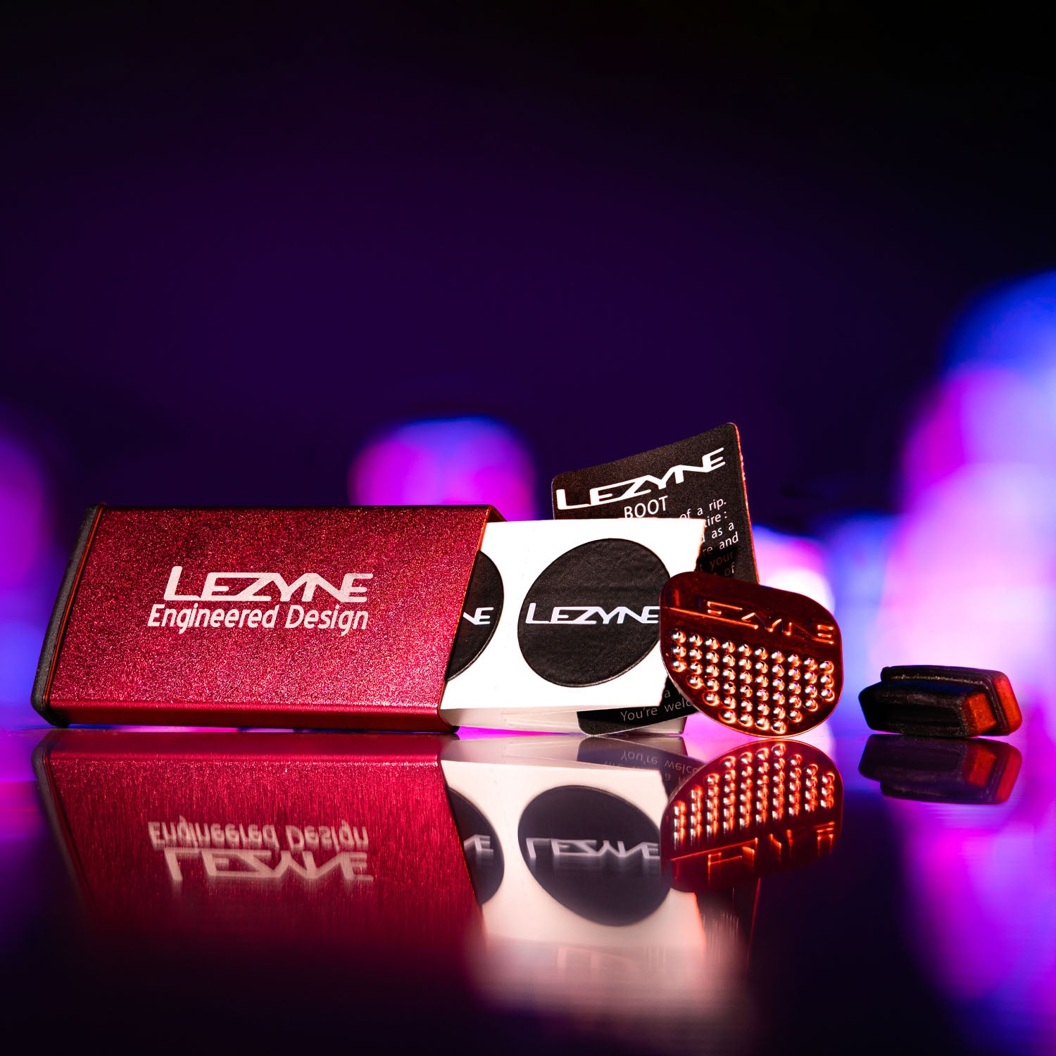 lezyne-metal-kit-flickset-alu-box-6x-selbstklebend-reifenheber-boot image 6