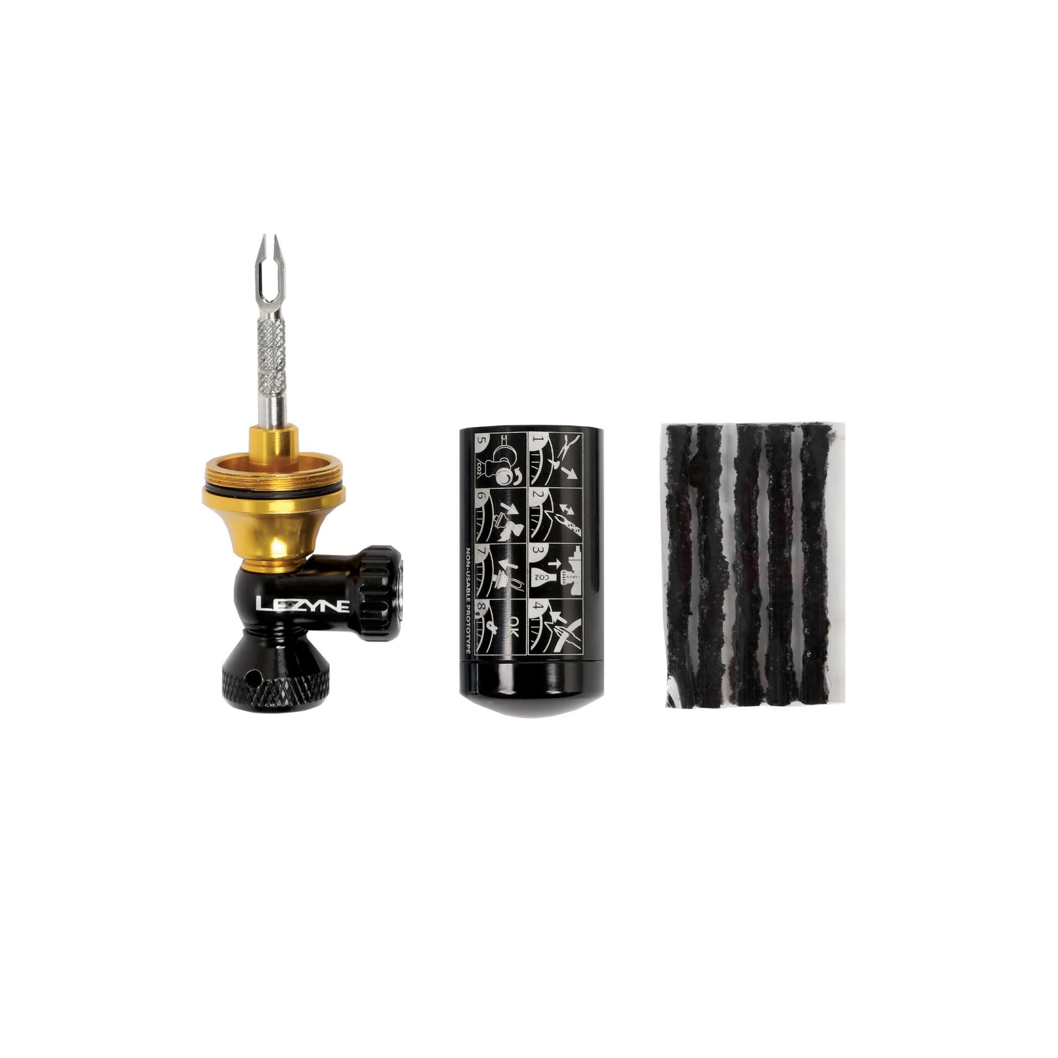 lezyne-tubeless-co2-blaster-2-in-1-co2-pumpe-und-tubeless-reparaturkit-aluminium image 4
