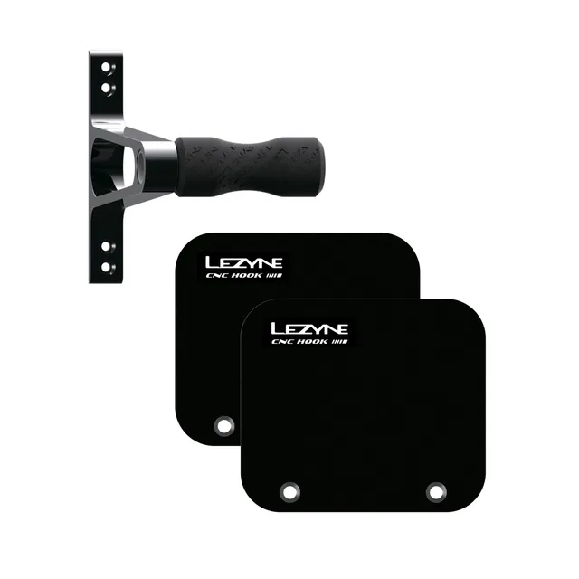 lezyne-cnc-alloy-wheel-hook-fahrrad-wandhalterung image 1