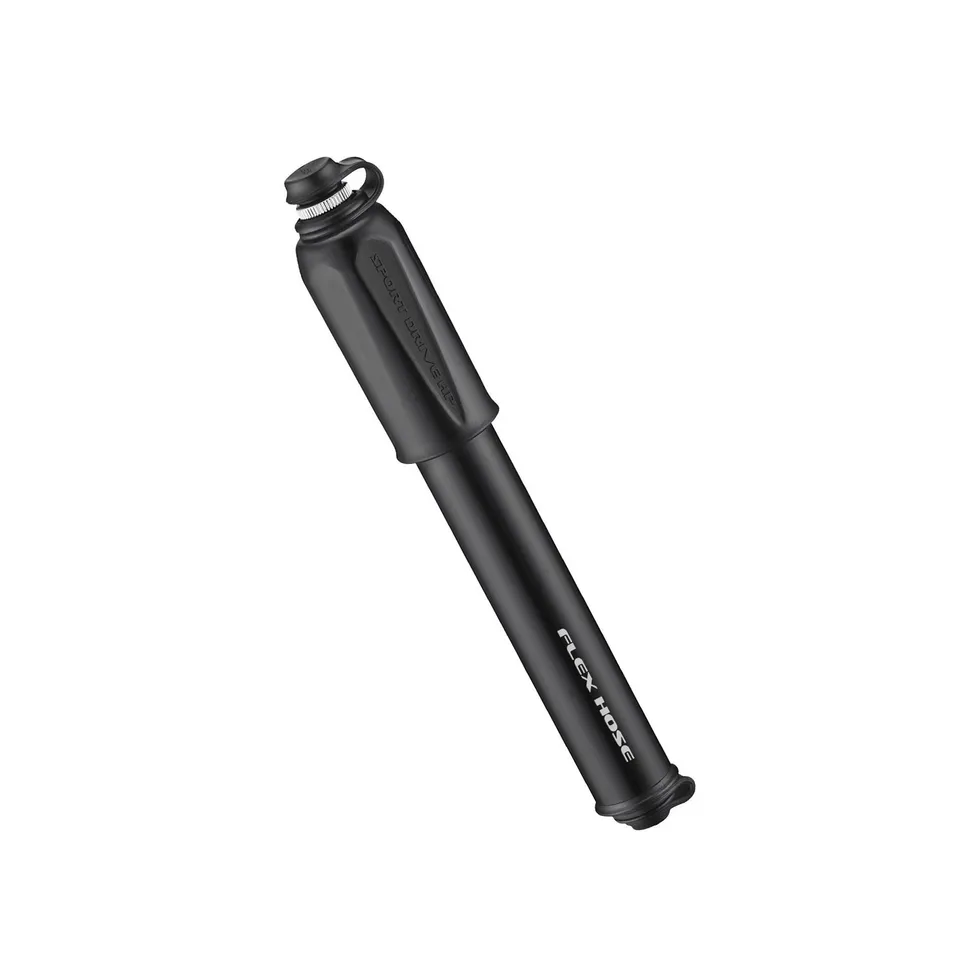 lezyne-sport-drive-hp-mini-pumpe-alu-mit-flex-schlauch-presta-schrader image 1