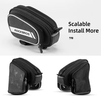 rockbros-bike-top-tube-bag-mtb-1-8l-oberrohrtasche-schwarz image 2